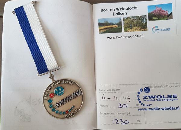wandelboekje Bos en Weidetocht Dalfsen